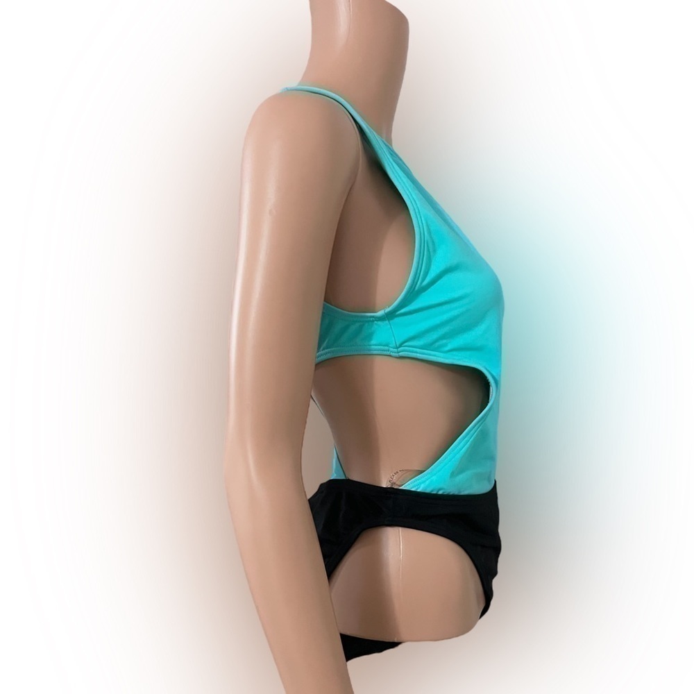 Coco Rave Two Toned Cut Out One Piece Swimsuit - Picture 11 of 14